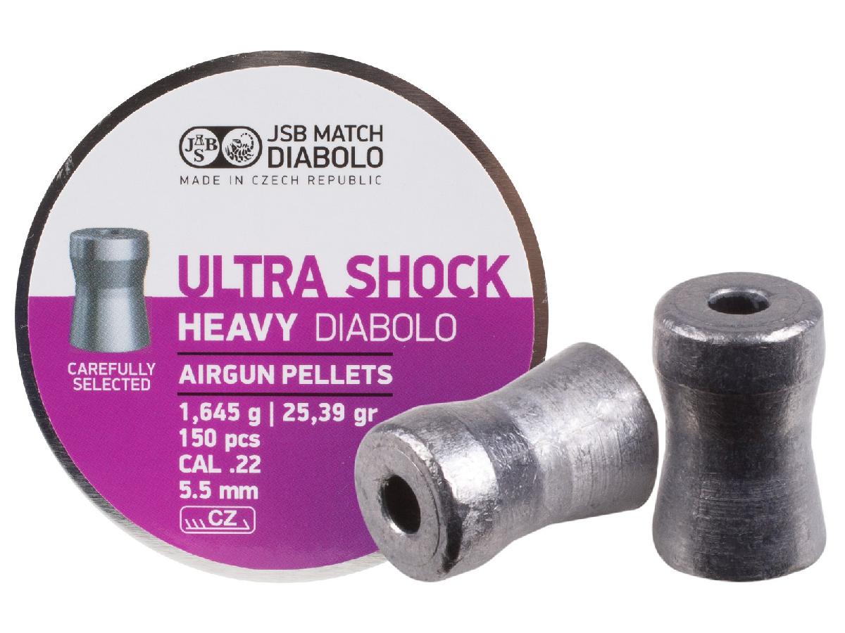 Ultra shock 5,5mm / 150 stuks / 1,65 gram - 25,39 grain-914-a